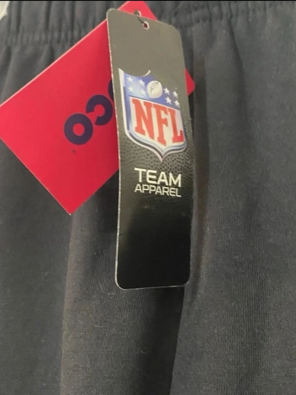 FOCO NFL Team Apparel Men Size Large Black Red Arizona Cardinals Sweatpants New